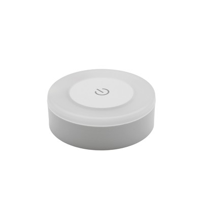 Oplaadbare LED mini-lamp, magnetisch - Wit, touch dimbaar, IP54 binnen/buiten