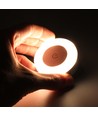 Oplaadbare LED mini-lamp, magnetisch - Wit, touch dimbaar, IP54 binnen/buiten