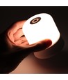 Oplaadbare LED tafellamp Binnen/buiten - Wit, touch dimbaar, 3-in-1, IP54 buiten