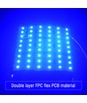 25x25 vouwbaar RGBW LED-paneel RA95 15W - 24V DC, IP20