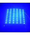 25x25 vouwbaar RGBW LED-paneel RA95 15W - 24V DC, IP20