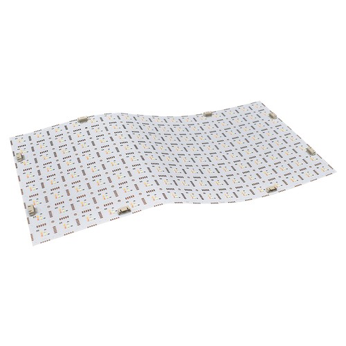 49x24 45W Vouwbaar RGB+CW LED-vel RA95 - 24V DC, IP20