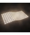49x24 45W Vouwbaar RGB+CW LED-vel RA95 - 24V DC, IP20