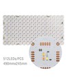 49x24 45W opvouwbaar RGBW LED-paneel RA95 - 24V DC, IP20