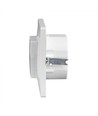 Wandgemonteerde bewegingssensor - Wit, voor inbouw, PIR infrarood, Max 200W