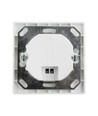 Wandgemonteerde bewegingssensor - Wit, voor inbouw, PIR infrarood, Max 200W