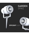 VT-857 tuinlamp 12W - 4000K, wit, grondpin