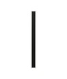17W LED wandlamp, RA90, zwart - 2330lm, IP65, 4000K, 62,5cm, 360 graden licht