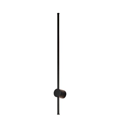 VT-11112 LED wandlamp 12W - 4000K, zwarte behuizing, IP65