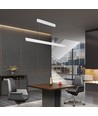 Vt-7-35 LED-lamp 36W - lineaire hangende pendel, Samsung, diffusorplaat type 3i1 wit
