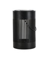 0,5W Solara LED vloerlamp / tafellamp - Zonne-energie, IP44, zwart metaal, warm wit, oplaadbaar, buiten