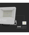 150W LED breedstraler, Samsung LED chip - 160lm/W, IP65, zwart, neutraal wit, buiten