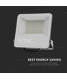 150W LED breedstraler, Samsung LED chip - 160lm/W, IP65, zwart, neutraal wit, buiten