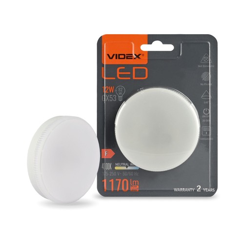 GX53 12W LED-lamp - Neutraal wit