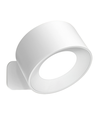 4,5W Oplaadbare wandlamp CCT - IP20, rond, wit, 360° draaibaar, incl. lichtbron en afstandsbediening