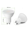 GU10 5W Gele LED spot