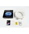 3m RGBIC Neon flex slang - USB, IP20, complete set, geweven touw, Bluetooth App, afstandsbediening