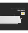 18W Ø22cm LED inbouwpanel - Gat: Ø20,5 cm, Afmetingen: Ø22 cm, Backlit, Rond