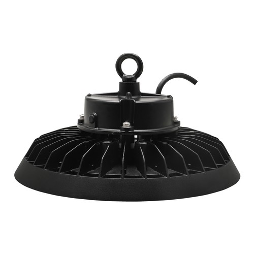 100W/150W/200W PLATEO 4 LED high bay, 155lm/W - IP65, 6500K, 0-10V dimbaar, IK09, zwarte behuizing