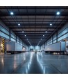 100W/150W/200W PLATEO 4 LED high bay, 155lm/W - IP65, 6500K, 0-10V dimbaar, IK09, zwarte behuizing