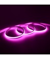 5m 9W/m Roze Dot-free COB-LED strip - 24V DC, IP67, 240 LED/m, 5 jaar garantie