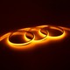 5m 9W/m Geel Slim COB LED strip - 24V DC, IP67, Dot-free, 240 LED/m
