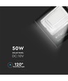 300W LED breedstraler op zonne-energie - 4200lm, IP65, 6000K, incl. zonnepaneel en afstandsbediening