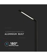 5W LED tuinlamp, 80,5cm, zwart - 810lm, IP65, 4000K, buitenlamp voor borders