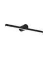 10W LED spiegellamp - 153lm/W, IP65, zwart aluminium, 180° stralingshoek