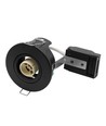 10 stuks GU10 inbouwspot - Zwart, IP20