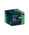 10 stuks GU10 inbouwspot - Geborsteld staal, IP20