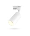 Dim to warm GU10 railspot - Inclusief 6W Dimtowarm lamp, Wit, 1-fase, 1F2W