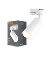 Dim to warm GU10 railspot - Inclusief 6W Dimtowarm lamp, Wit, 1-fase, 1F2W