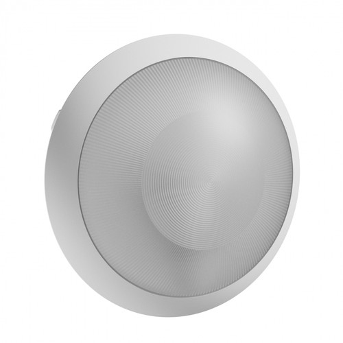 E27 Doorlusbare Sensorlamp - IP65 microgolfsensor, IK08, Ø30cm, Hoogte: 9cm, zonder lichtbron