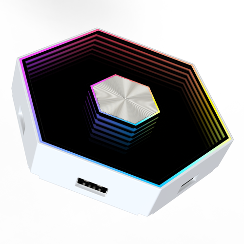 10 stuks Hexagon Infinity Wandlamp - RGBIC
