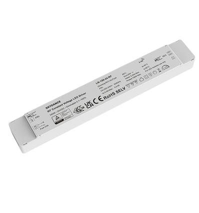 150W / 24V DC dimbare rWave voeding - 6,25A, RF, push-dim
