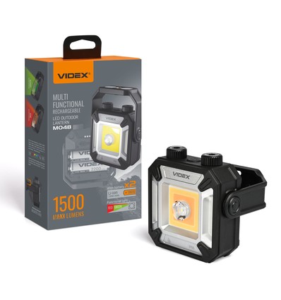 10W multifunctionele LED lantaarn en zaklamp - 1500lm, IP66, magnetisch, USB-C, powerbank, buiten en camping