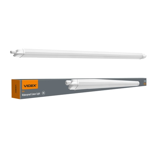 120cm 40W compleet LED-armatuur - doorvoerbedraad, IP65, 5000K