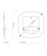 32W LED module voor plafondlampen - 4320lm, 3CCT, magnetische montage, vervangbare lichtbron