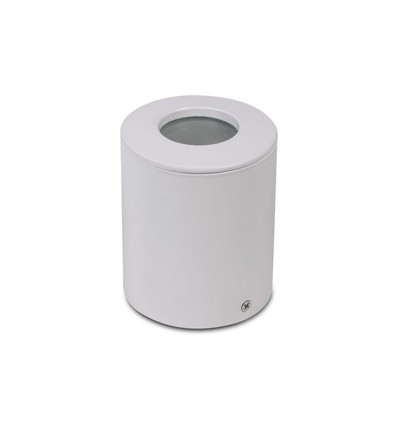 GU10 opbouwspot - Rond, wit, Ø8,2cm, zonder lichtbron