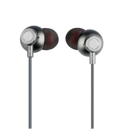Grijze hoofdtelefoon met draad - 3.5mm jackplug, IP20