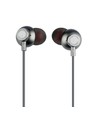Grijze hoofdtelefoon met draad - 3.5mm jackplug, IP20