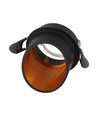 Vt-974 lamp GU10 - rond zwart