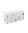 RGB+W WiFi controller voor LED strips - 12V/24V, 12A, wit, app-gestuurd