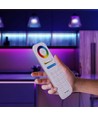 8-zone afstandsbediening voor LED - 3V, wit, touch kleurenwiel, 2.4GHz, geschikt voor LED strips