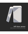 WiFi deur- en raamsensor - Smart Home, wit, compatibel met Google Home en Alexa