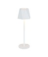 1,5W oplaadbare LED tafellamp, 5V - Wit, 4-staps dimbaar, incl. USB-C kabel