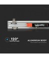 120cm 40W LED lineair inbouwarmatuur - Samsung LED chip, 120cm, zilver, 5 jaar garantie