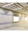 120cm 40W LED lineair inbouwarmatuur - Samsung LED chip, 120cm, zilver, 5 jaar garantie