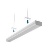 60cm LED plafondarmatuur, 15W - 100lm/W, CCT, wit, IP20